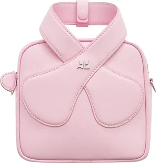 Structured Square Sac Bag Rose Pink