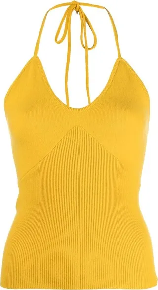 Costa knitted top