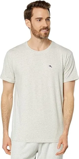 Tommy Bahama Cotton Modal Tee (Grey) Men's Pajama