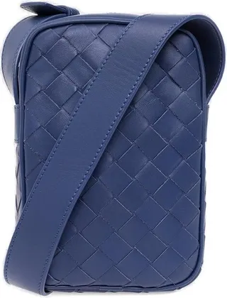 Bottega Veneta Intrecciato Zipped Phone Pouch