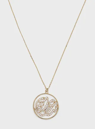 Happiness -Cz Pendant Necklace