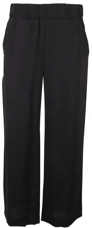 Fay High Waist Wide-Leg Cropped Pants