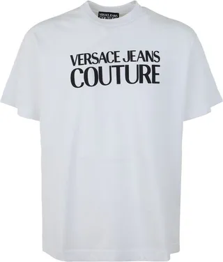 Versace Jeans Couture Logo-Printed Crewneck T-Shirt