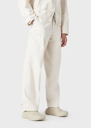 Denim cargo jeans