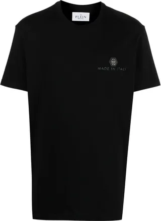 logo-print cotton T-shirt