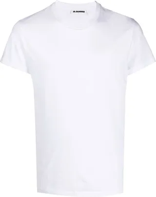 crew-neck cotton T-shirt