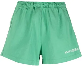 Logo-Print Detail Shorts