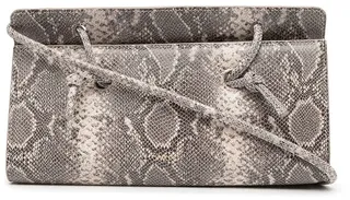 Snakeskin-Effect Tote Bag
