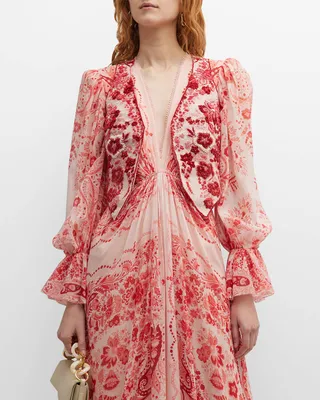 Potpourri Paisley Beaded Vest