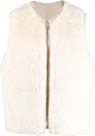 Reversible Shearling Gilet