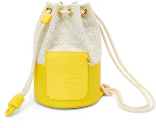 LOEWE PAULA'S IBIZA- Sailor Canvas Bucket Bag