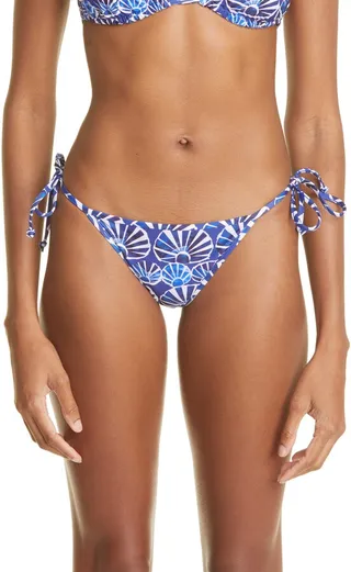 Shell Print Reversible Bikini Bottom