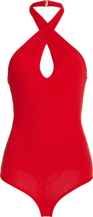 Women's Cross Halter Bodysuit