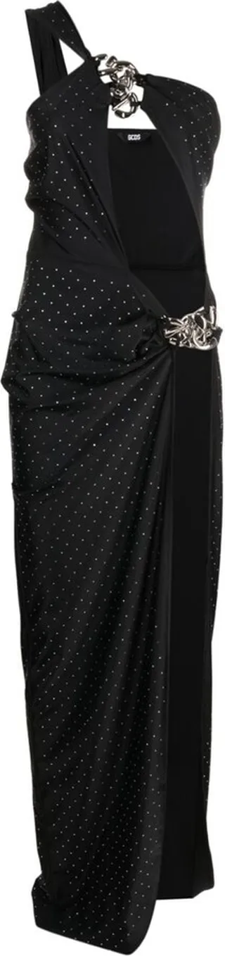 Bling chain long dress