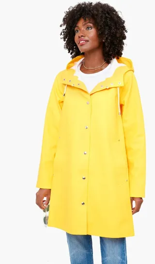 Yellow Mosebacke Raincoat