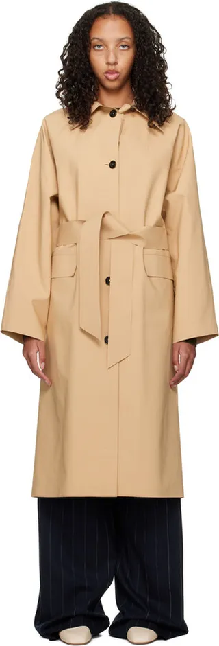 KASSL Editions Beige Original Trench Coat