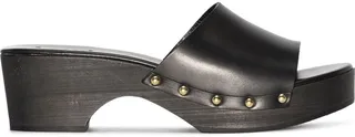 Bobbie open-toe clogs