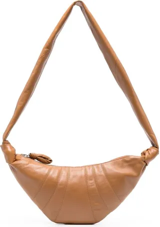 small Croissant leather crossbody bag