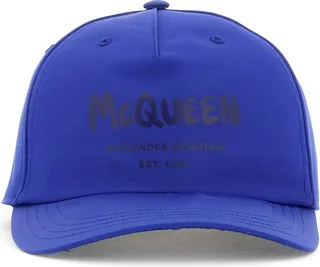 Alexander Mcqueen 'mcqueen Graffiti' Baseball Hat