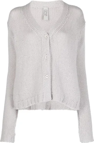 V-neck cashmere cardigan