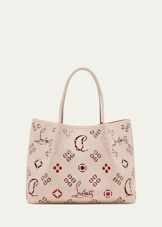 Cabarock Small Loubinthesky Perforated Tote Bag
