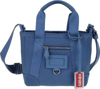 Kenzo Logo Detailed Zipped Shoulder Bag