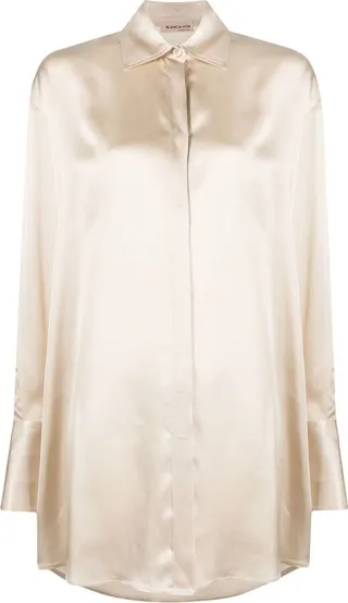 Oversized Mini Shirtdress
