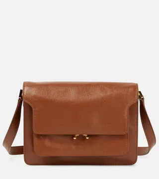 Trunk Medium leather shoulder bag