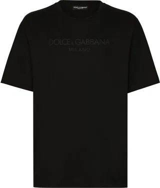 logo-print cotton T-shirt