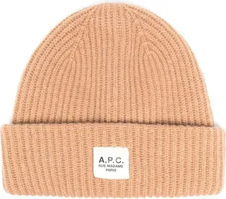Ribbed-Knit Beanie