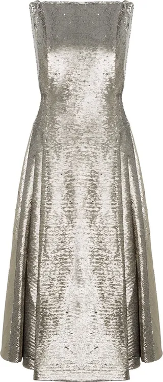 Chaya sequined midi dress