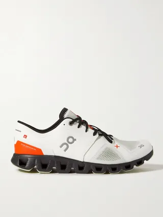 Cloud X 3 Rubber-Trimmed Mesh Running Sneakers