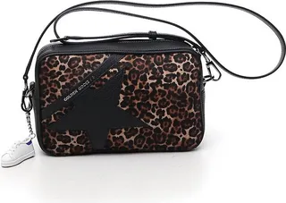 Golden Goose Deluxe Brand Star Patch Printed Shoulder Bag