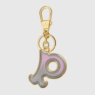 Letter P Plexiglas keychain