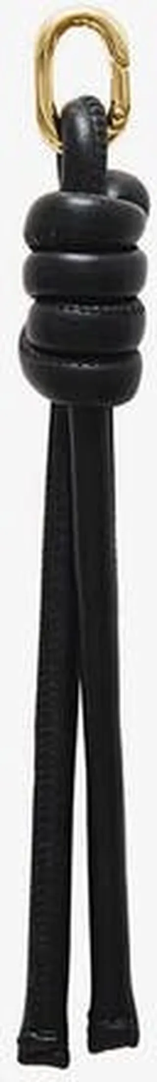 ANINE BING Saffron Key Ring - Black & Gold