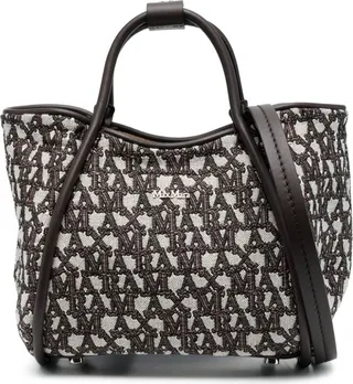 MAX MARA- Monogram Motif Tote Bag