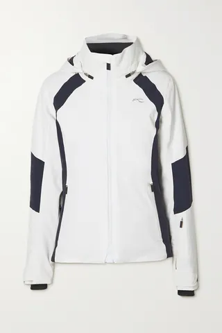 KJUS - Acrux Hooded Padded Ski Jacket - White