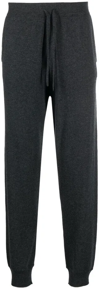 Drawstring Straight-Leg Trousers