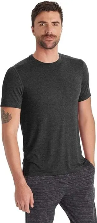 C9 Champion Men's Modern Training Tee (Ebony Heather) Men's T Shirt