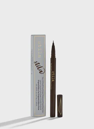 Stay All Day Dual-Ended Waterproof Liquid Eye Liner - Dark Brown