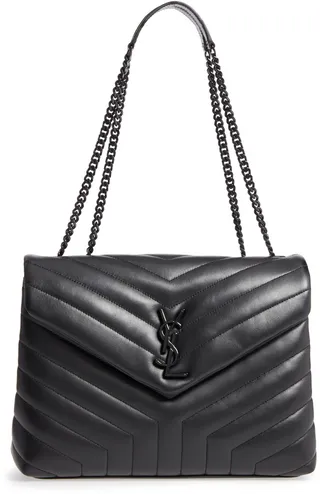 Medium LouLou Matelassé Leather Shoulder Bag