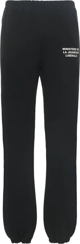 Logo detail cotton sweatpants