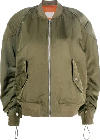 Zip-Up Bomber Jacket