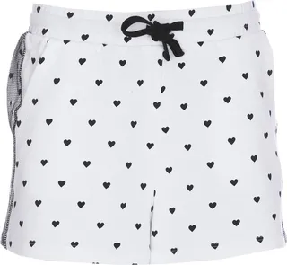 REDValentino Heart Printed Drawstring Shorts