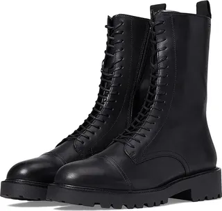 Vagabond Shoemakers Kenova Leather Lace-Up Boot (Black) Women's Shoes