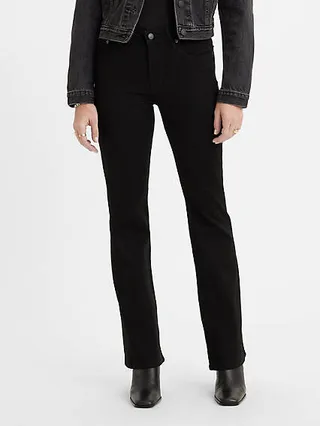 Levi's 725 High Rise Bootcut Women's Jeans - Soft Black