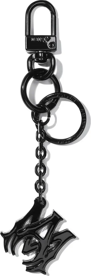 Logo Plaque Keychain
