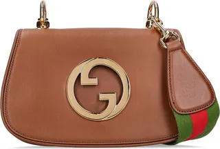Mini Blondie leather shoulder bag