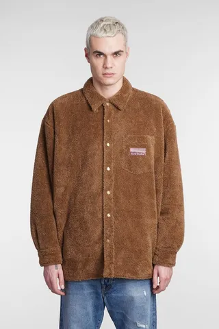 Casual Jacket In Beige Wool