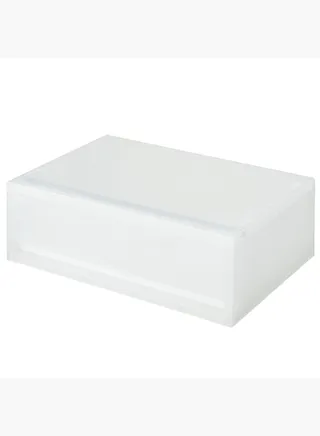 Polypropylene Case Draw-Out Type, Wide, Shallow Type, W 37 x D 26 x H 12 cm